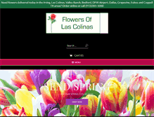 Tablet Screenshot of flowersoflascolinastx.com